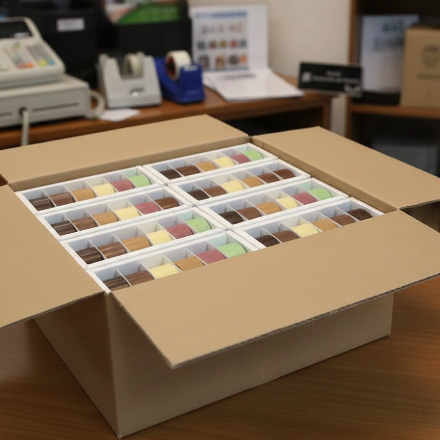 Box of 24 Hot Chocolate Variety Packs<br>(at 40% margin)