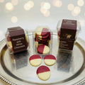 Raspberry and White Duo